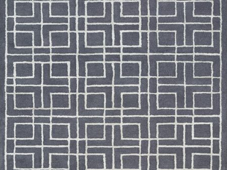 Couristan Amara Tieran Blue Grey   Dusty Blue Area Rug For Sale