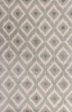 KAS Home 1017 Silver Grey Mirage Area Rug by Bob Mackie on Sale