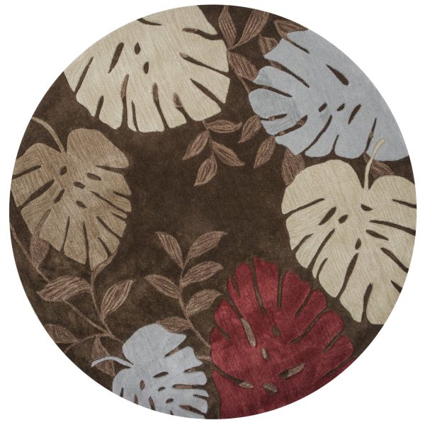 KAS Bali 2828 Mocha Fauna Area Rug on Sale