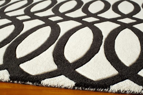 Momeni Delhi DL-57 Black Area Rug Cheap