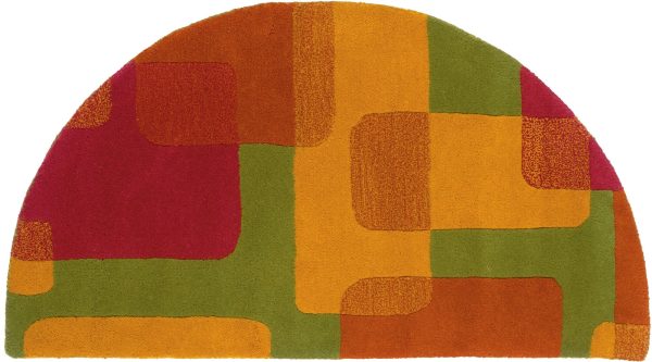 LR Resources Vibrance 03548 Lime Area Rug Cheap