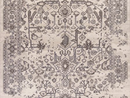 KAS Home Vintage 1308 Grey Marrakesh Area Rug by Bob Mackie Online now