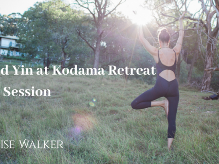 Flow and Let Go  - ONLINE Flow and Yin at Kodama Retreat - Sat June 20th 8.30-9.45am Online now