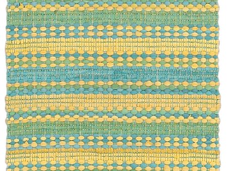 LR Resources Altair 03349 Blue Yellow Area Rug Fashion