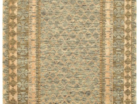 LR Resources Ousha 04420 Gray Khaki Area Rug Discount