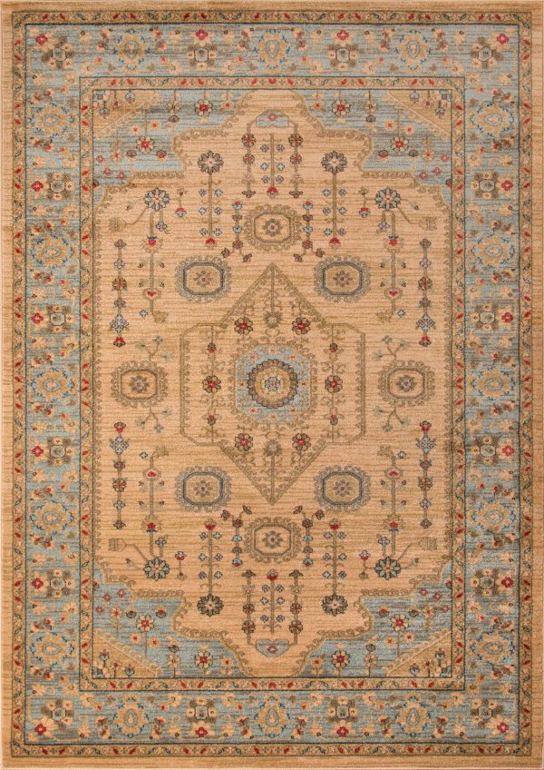 Momeni Ghazni GZ-07 Beige Area Rug on Sale