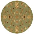 LR Resources Adana 80715 Green Area Rug Sale