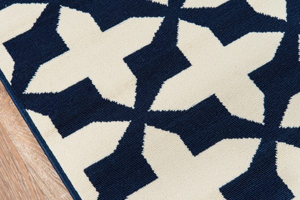 Momeni Baja BAJ12 Navy Area Rug For Sale