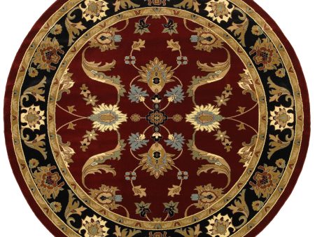 LR Resources Adana 80371 Red Black Area Rug Discount