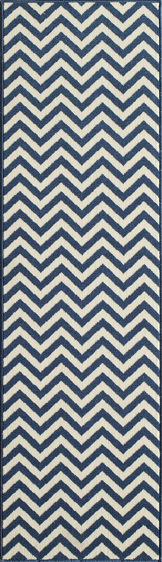 Momeni Baja BAJ-9 Navy Area Rug Cheap