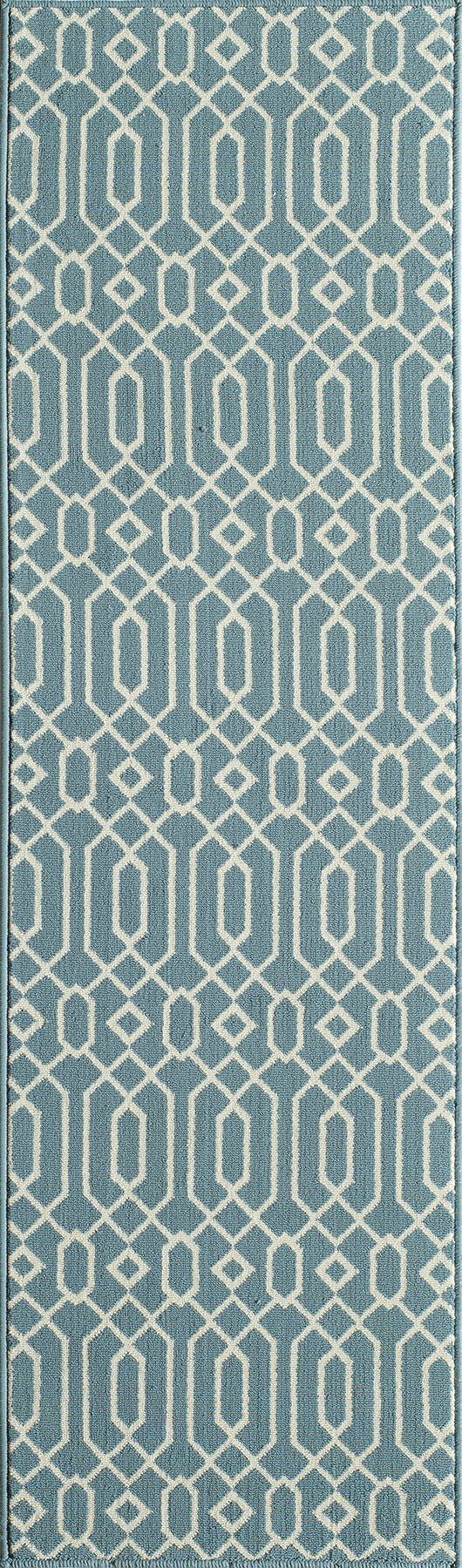 Momeni Baja BAJ-3 Blue Area Rug Supply