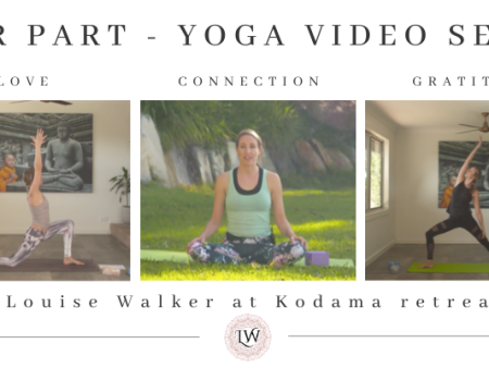 Four Part Yoga Series from Kodama Retreat -  Love :  Connection : Gratitude : Mind Sale