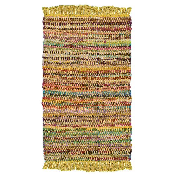 LR Resources Accent 04042 Yellow Area Rug Discount