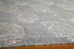 Momeni Lace Embroided LAC-1 Grey Area Rug Fashion