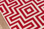 Momeni Baja BAJ10 Red Area Rug Supply