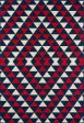 Momeni Baja BAJ-5 Red Area Rug For Sale