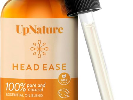 Head Ease Essential Oil Blend 2Oz – Natural Head Tension Relief with Peppermint Oil, Rosemary Oil & Frankincense Oil Therapeutic Grade – Relaxing Aromatherapy Essential Oil Cheap