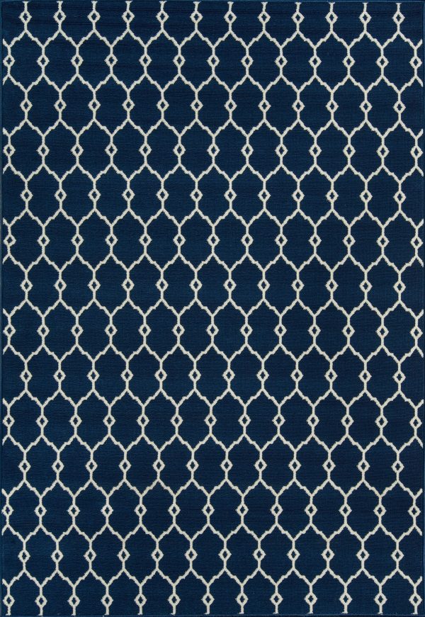 Momeni Baja BAJ-2 Navy Area Rug Discount