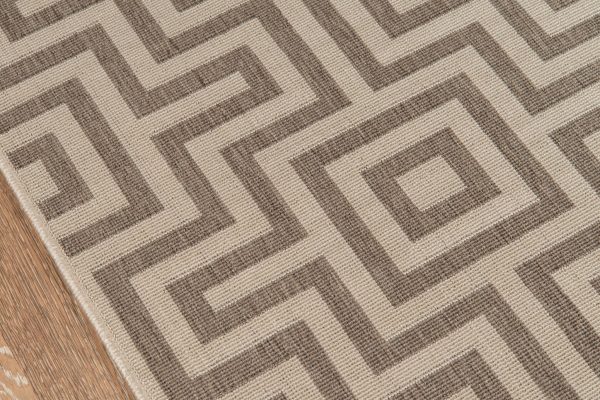 Momeni Baja BAJ10 Taupe Area Rug For Sale