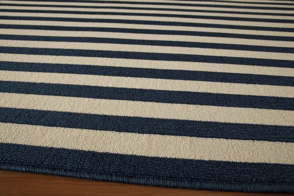 Momeni Baja BAJ-1 Navy Area Rug Discount