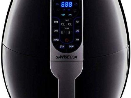 3.7-Quart Programmable Air Fryer with 8 Cook Presets, GW22638 - Black For Sale