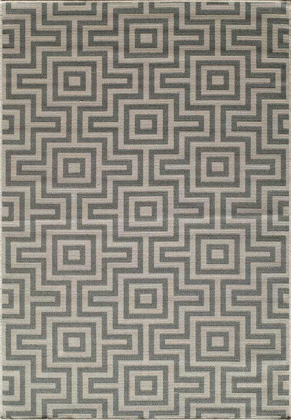 Momeni Baja BAJ10 Grey Area Rug Fashion