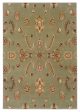 LR Resources Adana 80715 Green Area Rug Sale