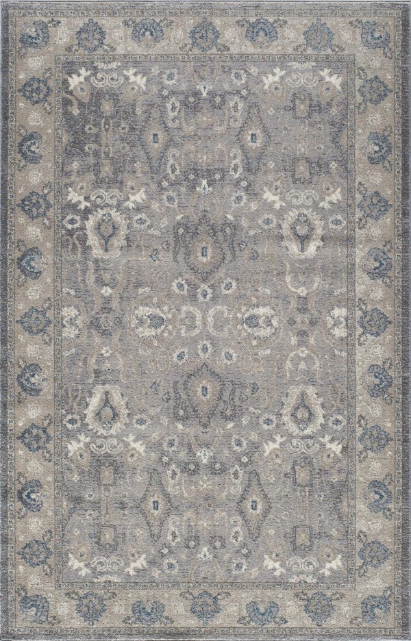 Momeni Kerman KE-05 Silver Area Rug on Sale