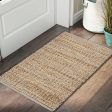 LR Resources Natural Fiber 03341 Gray Area Rug Sale