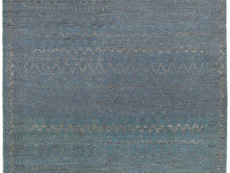 LR Resources Ousha 04423 Blue Area Rug Online Hot Sale