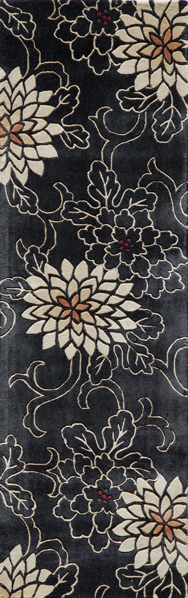 Momeni Koi KO-13 Black Area Rug on Sale