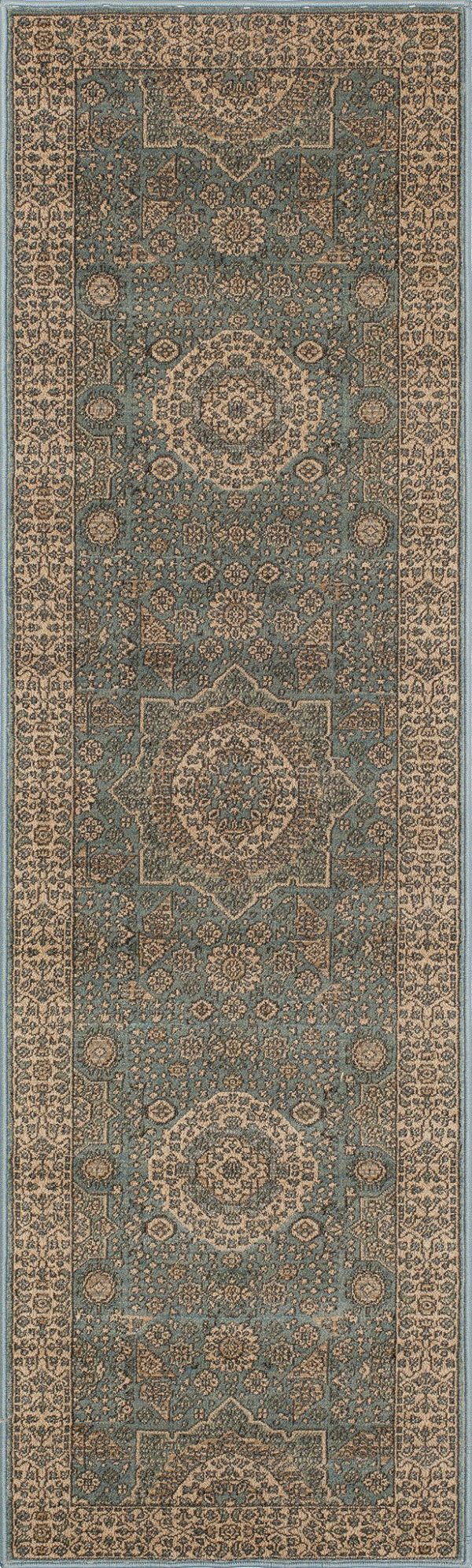 Momeni Belmont BE-03 Light Blue Area Rug For Cheap