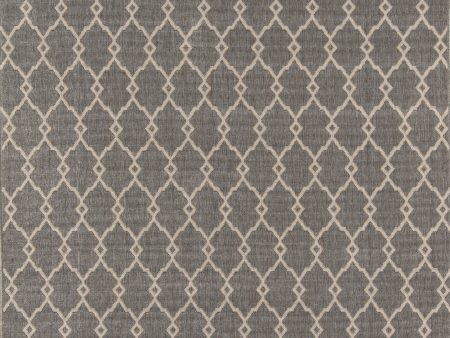 Momeni Baja BAJ-2 Grey Area Rug For Sale