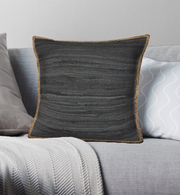 LR Resources Pillows 07281 Dark Grey Supply