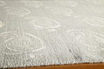 Momeni Lace Embroided LAC-1 Silver Area Rug Sale