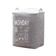 44*35*50Cm Laundry Hamper Durable Fashionable Basket Bucket Storage Box #W0 For Sale