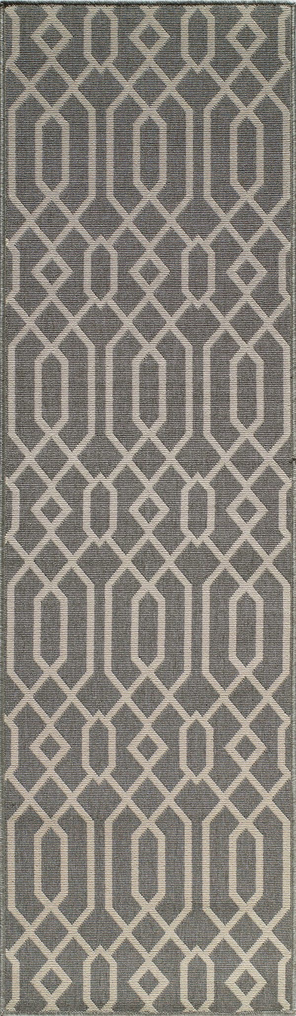 Momeni Baja BAJ-3 Grey Area Rug Fashion