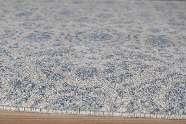 Momeni Kerman KE-03 Blue Area Rug For Sale