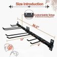 Garden Tool Storage Rack Wall Mount Shovel and Rake Hangers Yard Tool Rack For Cheap