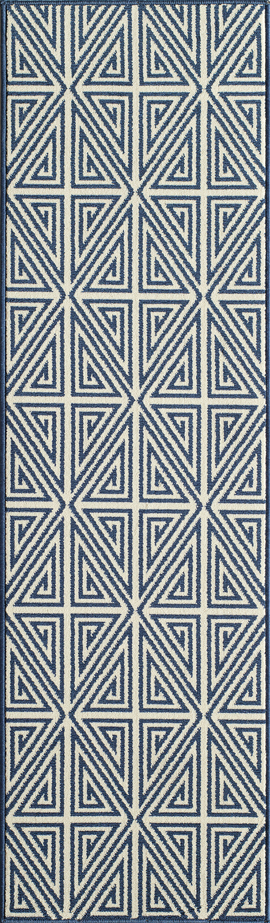 Momeni Baja BAJ-4 Navy Area Rug on Sale