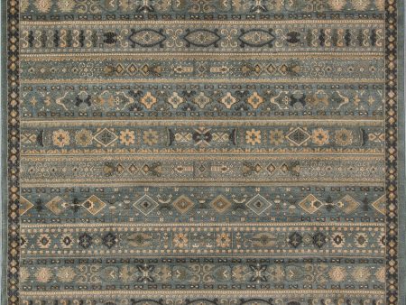 Momeni Belmont BE-04 Light Blue Area Rug Discount