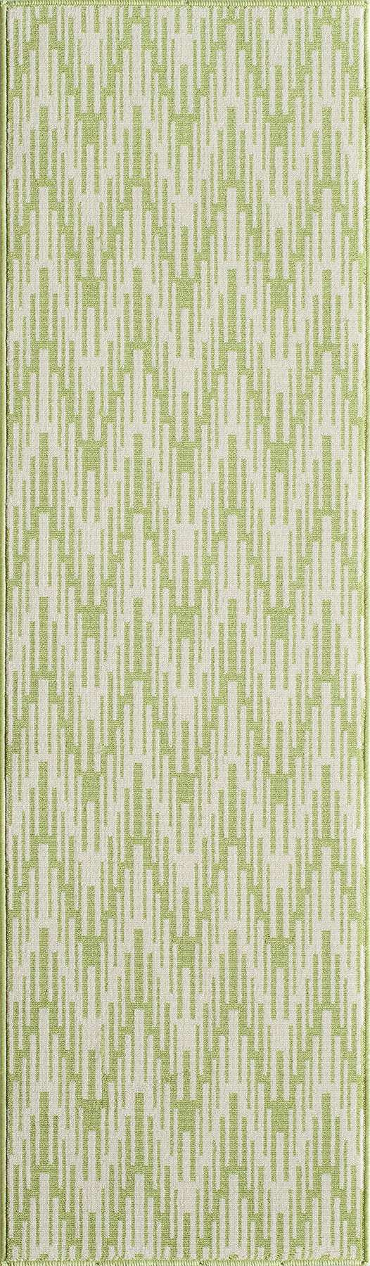 Momeni Baja BAJ-6 Green Area Rug For Sale