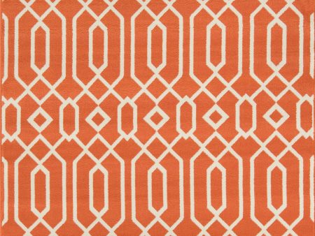 Momeni Baja BAJ-3 Orange Area Rug Online