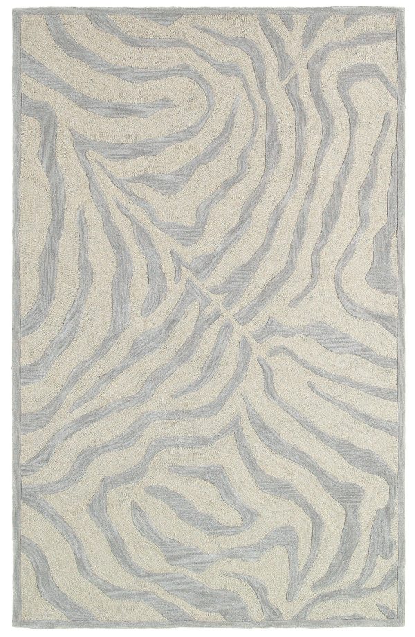 LR Resources Fashion 02510 Taupe Silver Area Rug Supply