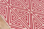 Momeni Baja BAJ-4 Red Area Rug Online now