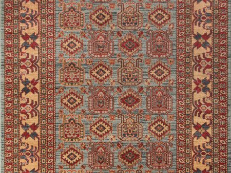 Momeni Ghazni GZ-06 Light Blue Area Rug For Cheap