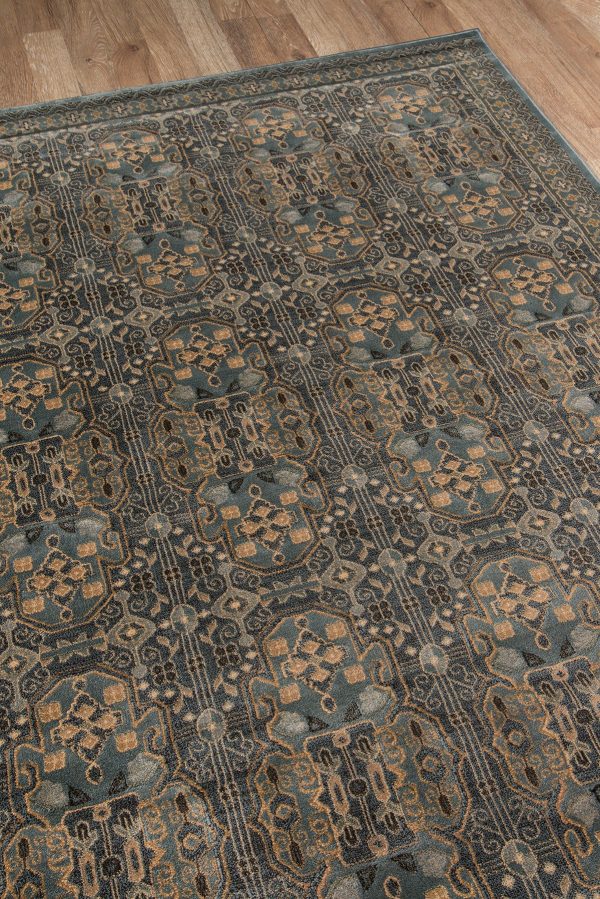 Momeni Belmont BE-07 Light Blue Area Rug Online Hot Sale