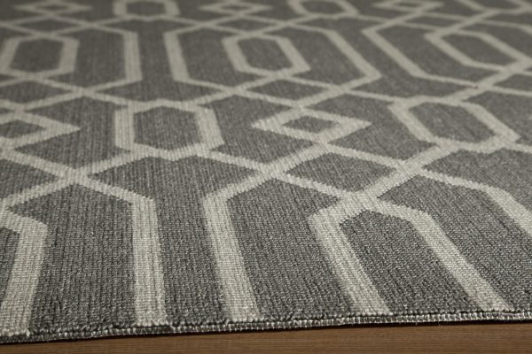 Momeni Baja BAJ-3 Grey Area Rug Fashion