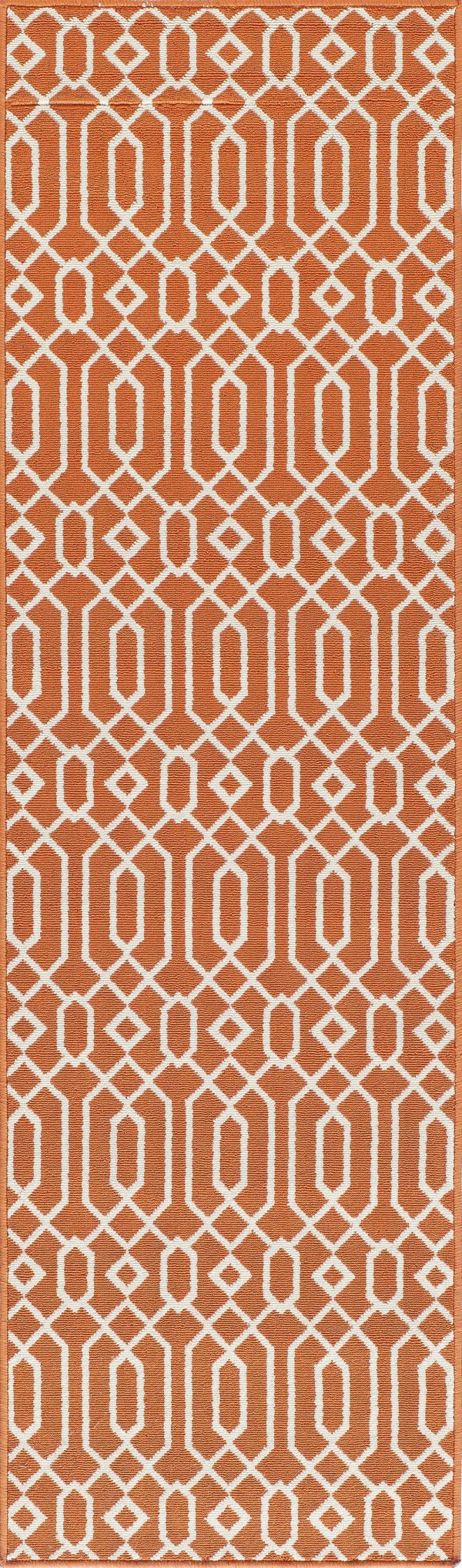 Momeni Baja BAJ-3 Orange Area Rug Online