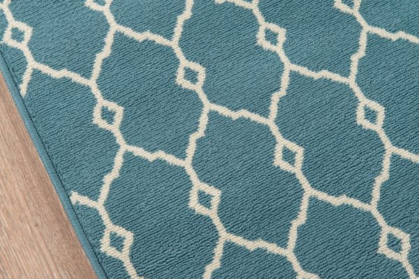 Momeni Baja BAJ-2 Blue Area Rug For Cheap